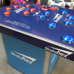 Strike a Light game with Corporate Branding Moscone San Francisco Rental