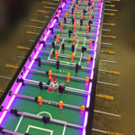 Supersized 12-player Glow LED Foosball Table Valley Tornado Arcade Party Rental