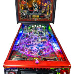 Guns and Roses Music Theme Pinball Machine from Arcade Party Rental Las Vegas San Francisco California
