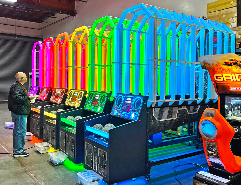 Basketball Arcade Games Rental Near Me