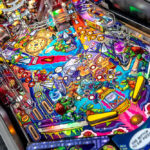 Teenage Mutant Ninja Turtles Pinball Machine from Stern for event from Arcade Party Rental