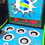 Whac a Mole Arcade Customized for a convention event in Las Vegas Arcade Event Rental