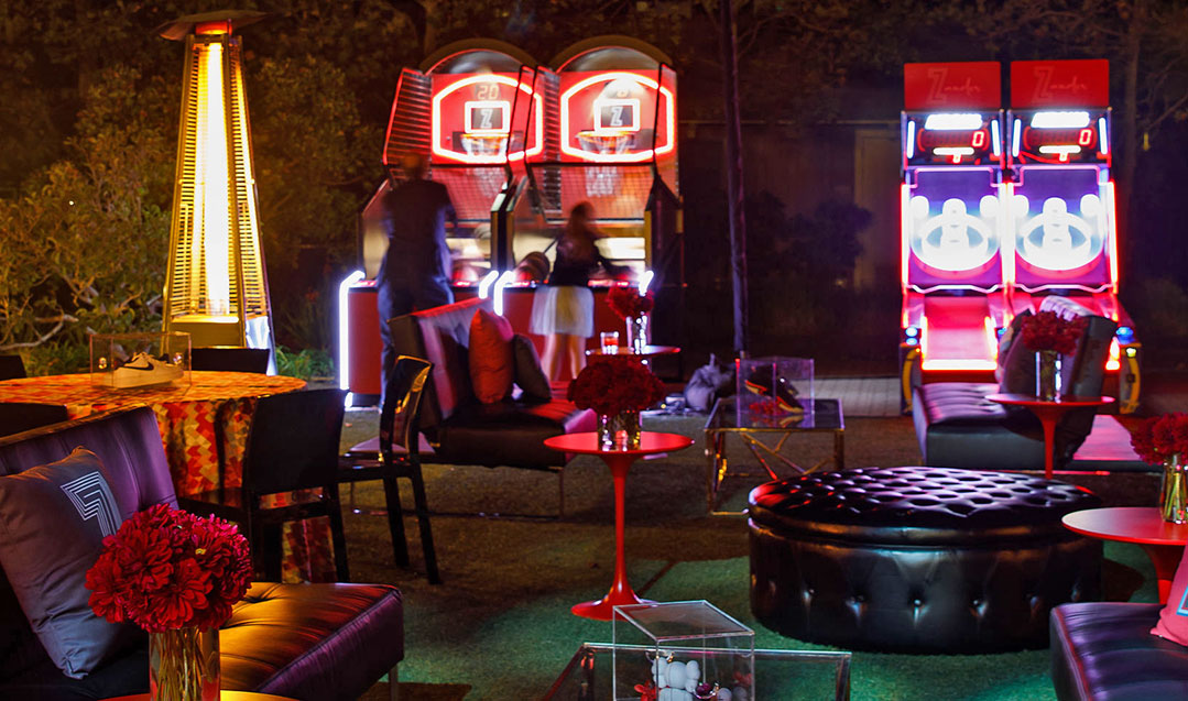arcade party rental san francisco