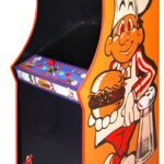 Burger Time Bally Midway classic 80s arcade game for rent from Arcade Party Rental San Jose San Francisco Bay Area.