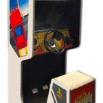 Hard Driving sports simulator video arcade game from Atari Game for rent from Arcade Party Rental Las Angeles.
