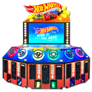 Hot Wheels 6 player Racing Arcade Game