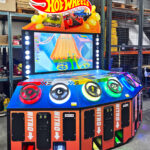 Hot Wheels King of the Road multi player driving arcade games Arcade Party Rental San Francisco