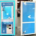 Prize Cube claw arcade game is a great promotional tool for a giveaway during convention and trade shows provided by Arcade Party Rental