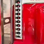 Restored Vendo V81 Coca Cola vending machine available for rent.
