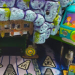 Scooby Doo pinball machine Gold Mine Entrance Arcade Party Rental