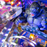 King Kong Myth of Terror Island the latest from Stern Pinball for rental by Arcade Party Rental