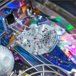 Star Wars pinball machine is available for your corporate rental event from Arcade Party Rental Los Angeles California