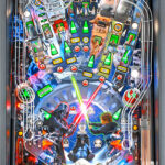Stern Pinball new pinball machine Star Wars Fall of the Empire available for rent from Arcade Party Rental California