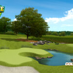 Golden Tee Golf 20026 Hawkeye Hills fun for all players for lease and rent corporate event and party from Video Amusement California