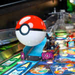 Gotta Catch Em All song in the Pinball machine Pokemon for lease for your corporate game room from Arcade Party Rental California