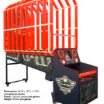 Individual HYPER SHOOT LED basketball arcade game for rental and lease and corporate events Arcade Party Rental Las Vegas