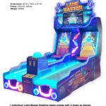Lane Master bowling arcade game available for rent lease hire from Arcade Party Rental San Francisco BAy Area
