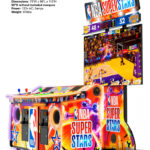 NBA Superstar Arcade Game from Raw Thrills available for rent from Arcade Party Rental San Francisco Los Angeles