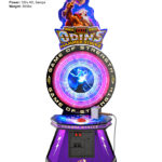 Odins Hammer Strike arcade game from ICE Games test you power skill available for rent from Arcade Party Rental San Francisco Los Angeles