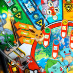 The latest from Stern PInball Pokemon PRO available for rent hire and lease from Arcade Party Rental San Francisco