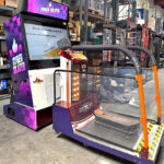 Top Skater arcade game with custom branding for rental event convention in Las Vegas from Arcade Party Rental