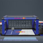 Subsoccer with custom corporate wrap from Arcade Party Rental San Diego