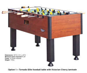 Commercial Valley Tornado Foosball Tables
