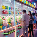 Wonder Claw Crane Machine for trade show convention rental from Arcade Party Rental San Jose San Francisco