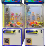 Wonder Claw Machine Prize Crane Game with modern cabinet design for rent lease or hire from Arcade Party Rental San Francisco San Jose