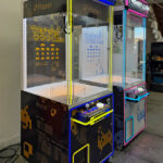 Matching Wonder Claw games with corporate branding for a convention in San Francisco by Arcade Party Rental